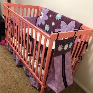 Baby girl crib